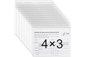 Will Well™ Waterproof Plague Pass Vaccine Card Holder