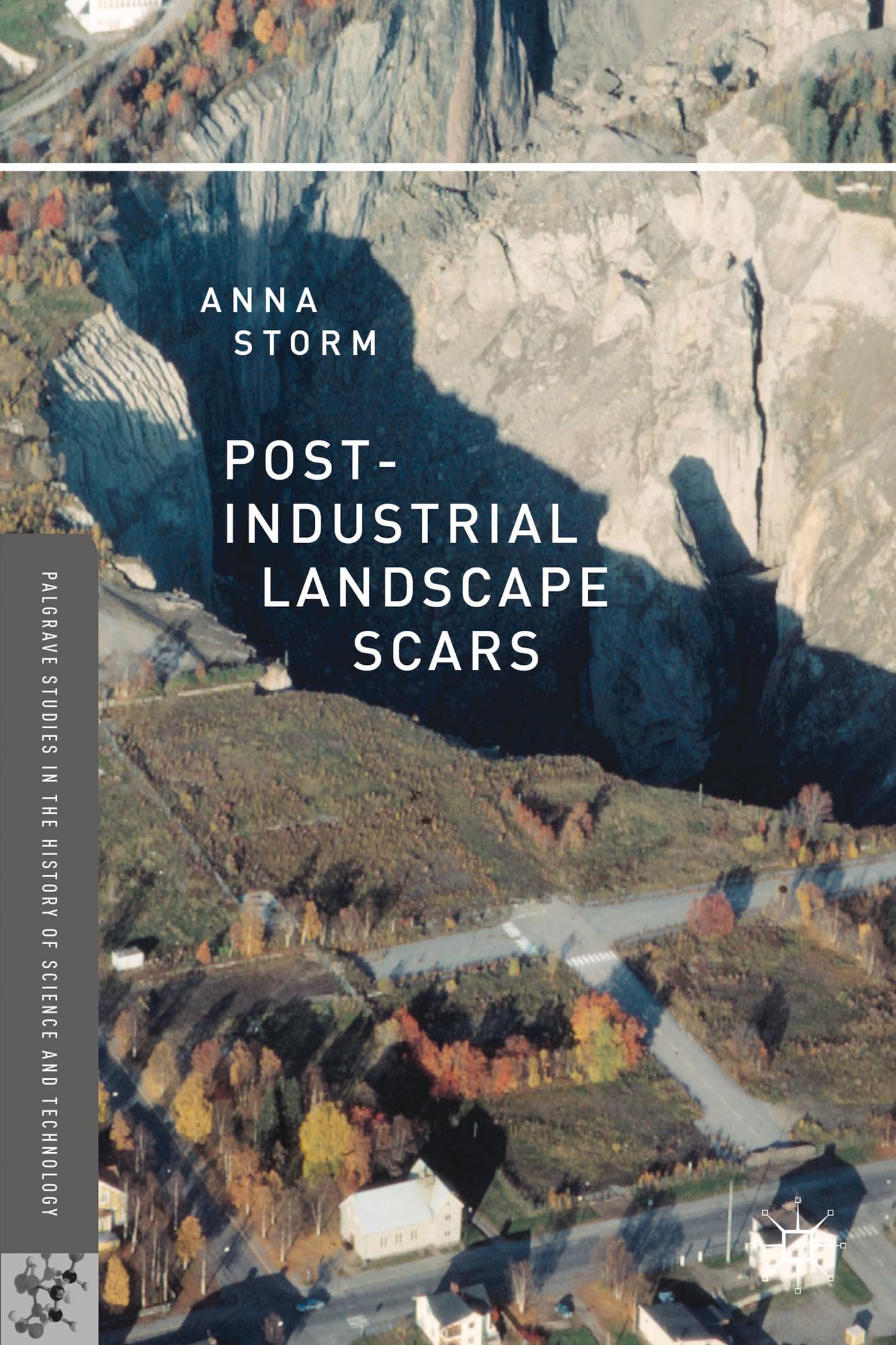 Post-Industrial Landscape Scars : tableau d'art moderne pour salon contemporain