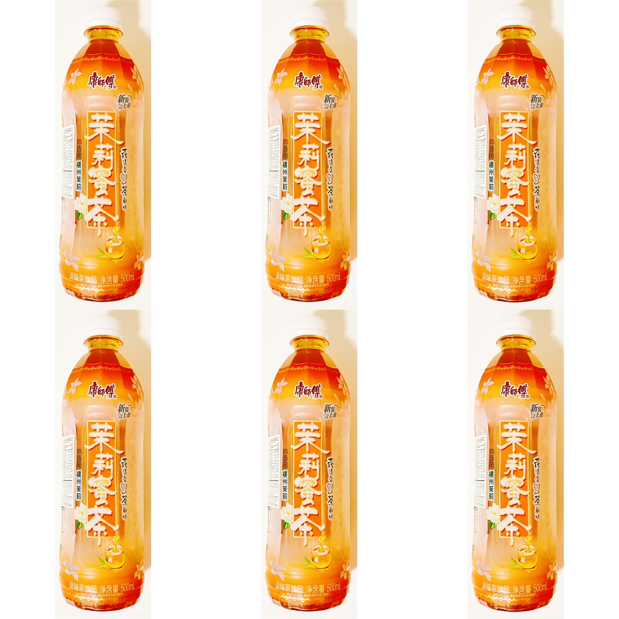 Amazon.com : Jasmine Honey Tea Beverage, 500ml, 6 Bottles 茉莉蜜茶