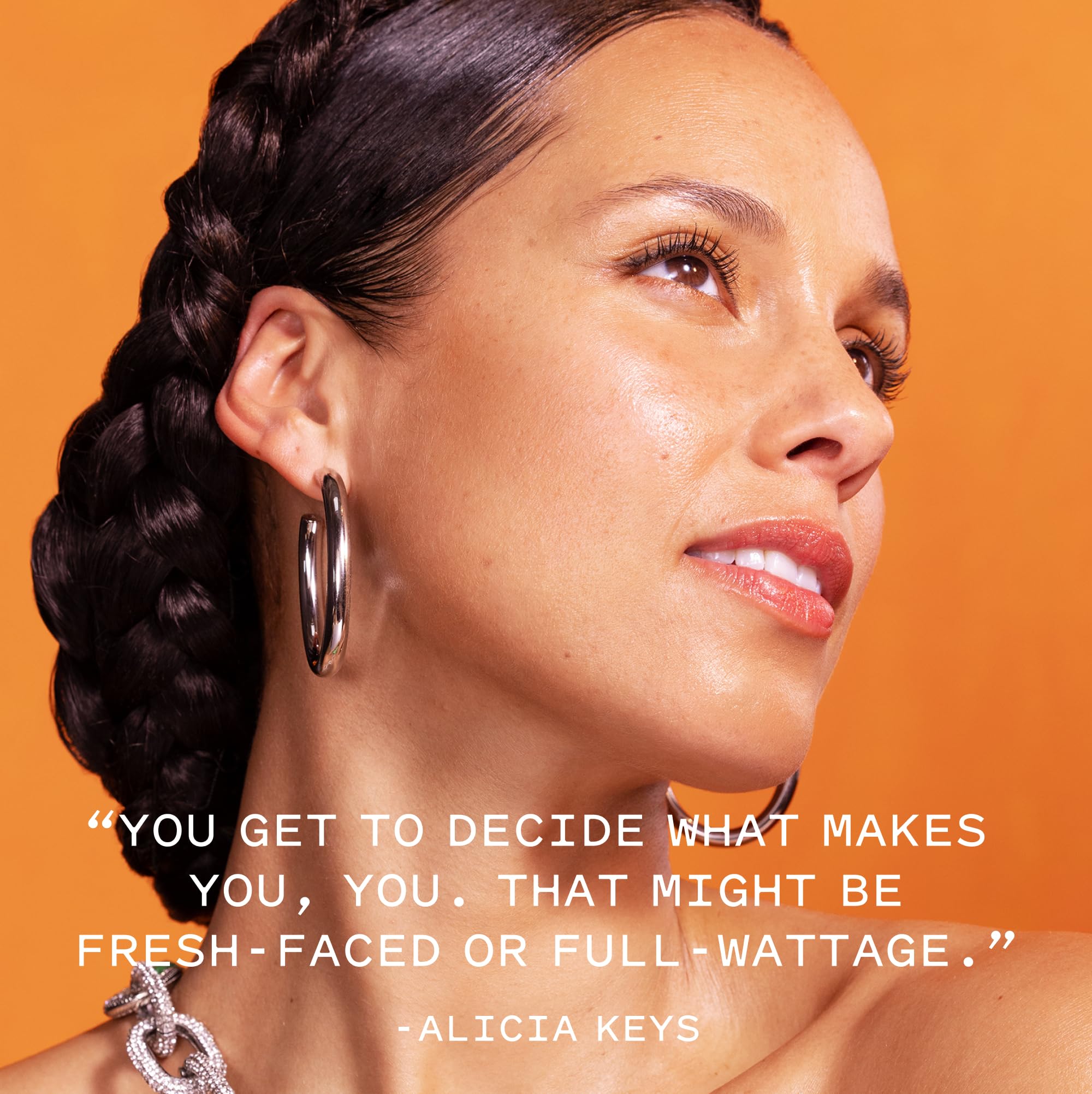 Keys Soulcare Natural Beauty Makeup Blending Sponge, Gentle + Angled for Precise Application, Blends Creams, Liquids & Powders, Vegan, Cruelty Free