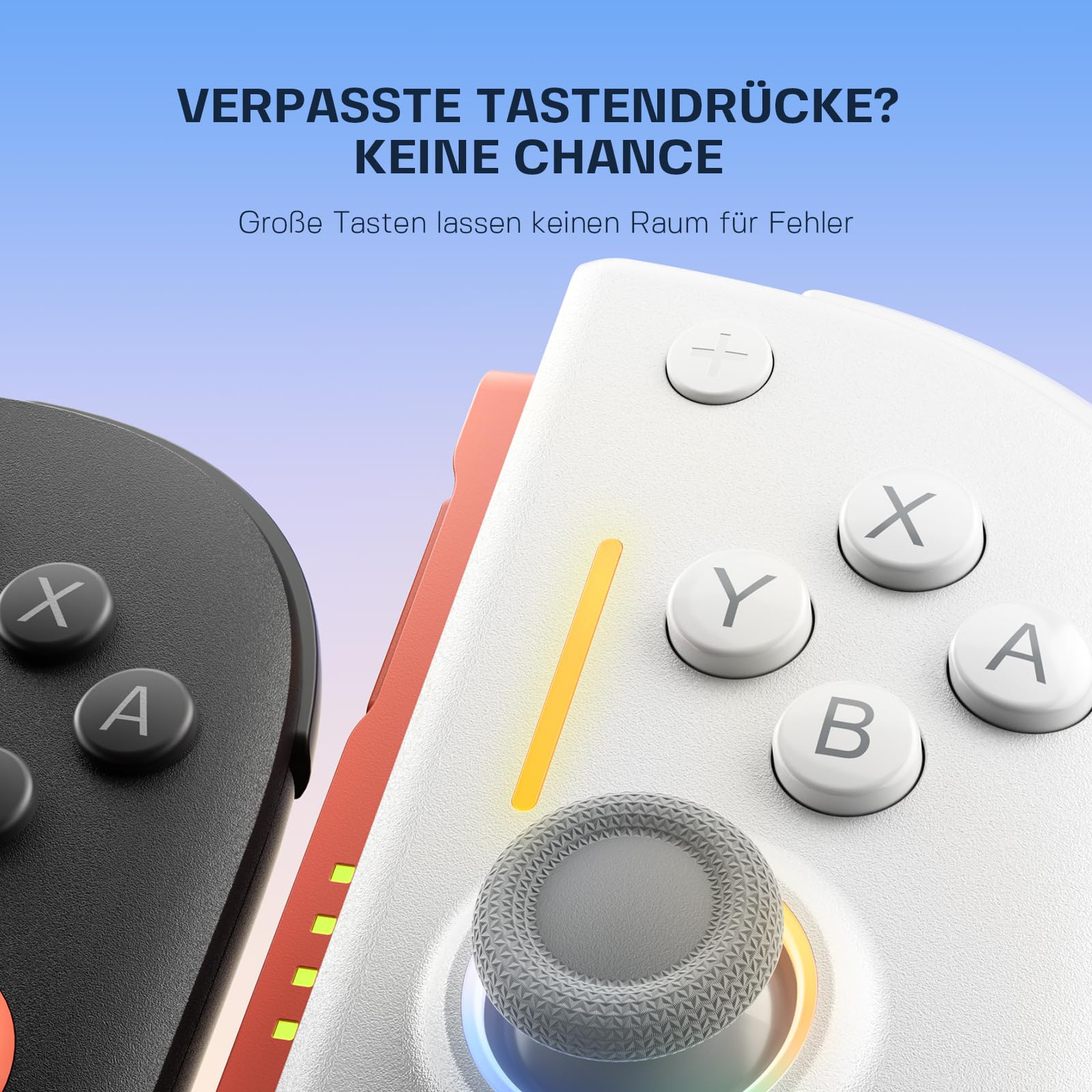 NYXI Hyperion 3 Manette Switch 2 – Premier Manette sans fil de tiers au monde pour Switch 2, Joystick à effet Hall, Gyroscope à 9 axes, Récupération & Bouton C, Turbo & Vibration, Ergonomique