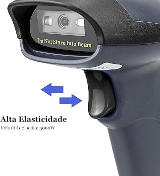 NETUM USB Barcode Scanner with Stand, Wired 1D CCD Scanner for POS - M3S | Handheld Bar Code Reader, Compact 1D CCD scanner for printed labels, book barcodes, retail tags, school assets, and inventory