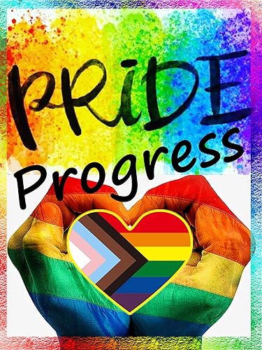 Miniatura 3 de HAFILO 2550100 corazones de metal inclusivo progreso orgullo pin arco iris bandera gay LGBTQ Pines de solapa progresivo para ropa, mochila sombrero