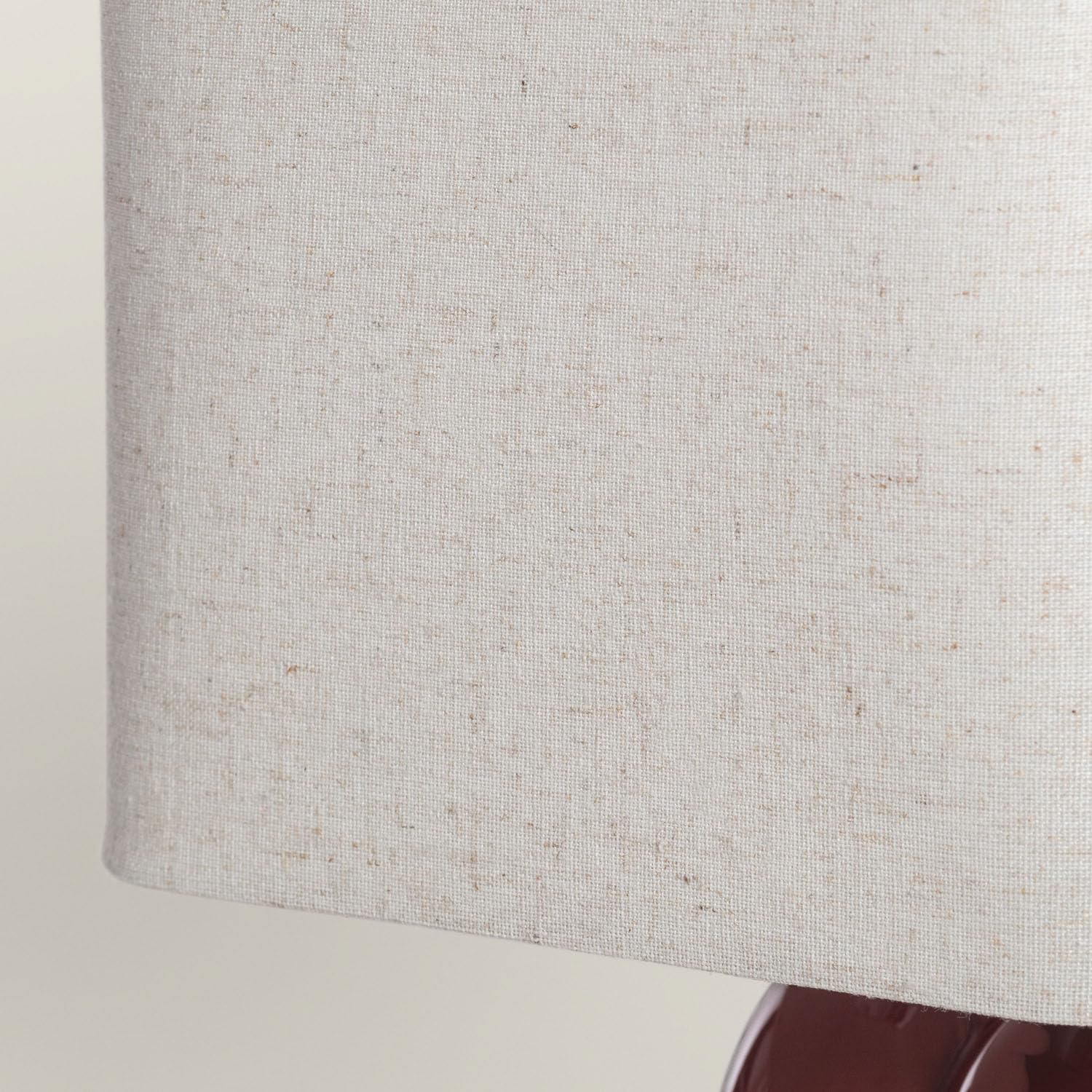 LEDKIA Tischlampe aus Keramik Vero Granat 510 mm