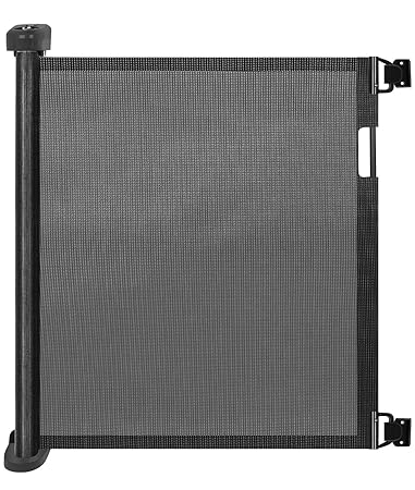 Retractable Baby Gate for Stairs, PRObebi Retractable Dog Gate 34