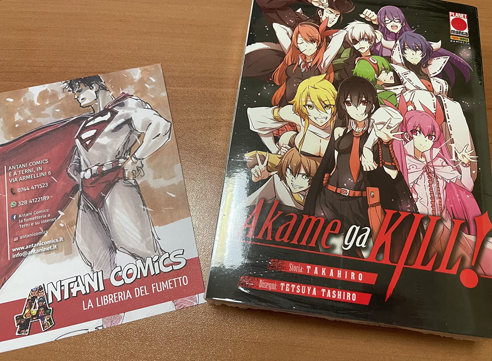 Kaijin Reijoh 1 Mostruose Bellezze + Akame Ga Kill 1 Variant BUNDLE