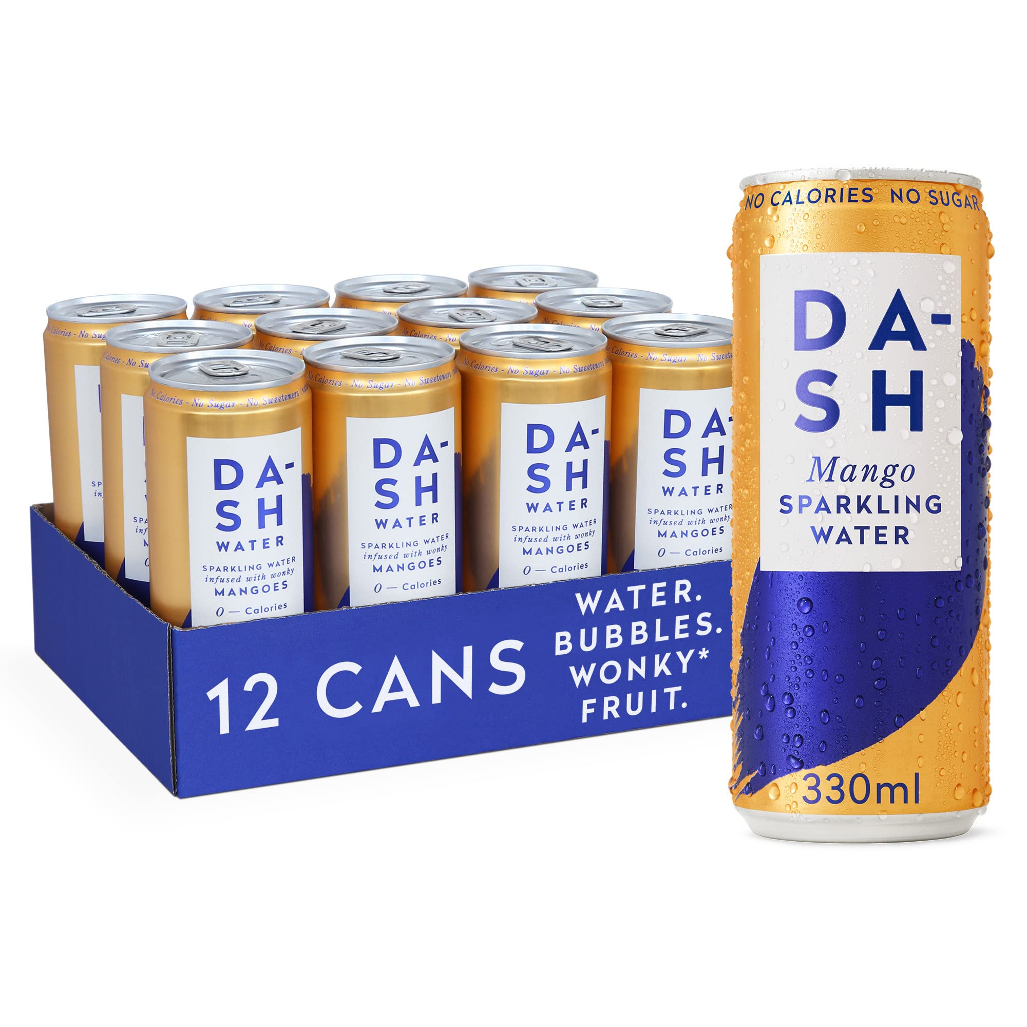 Buy Dash Water Mango 12 x Mango Flavoured Sparkling Spring Water NO
