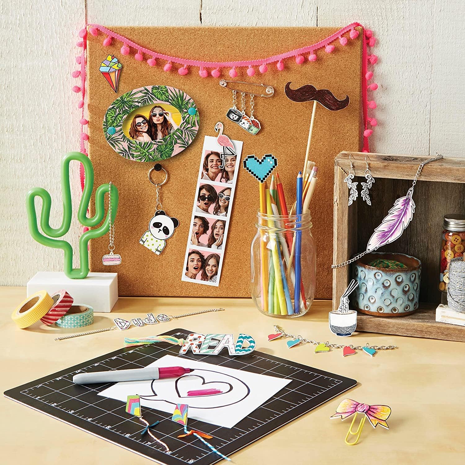 Shrinky Dinks Creative Pack, 10 Sheets Frosted White, Kids Art and Craft Activity Set, Kids Toys for Ages 6 Up by Just Play