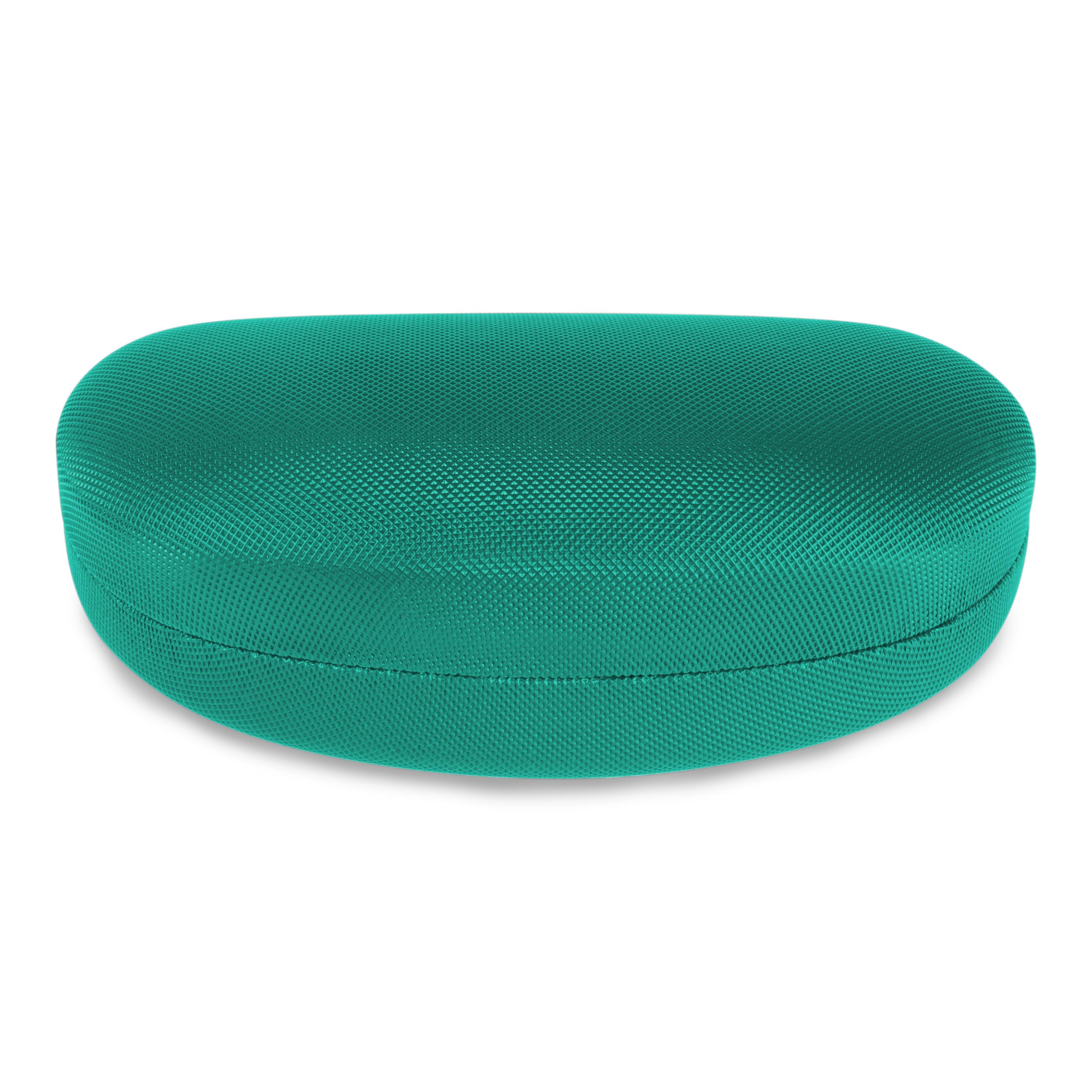 LAGO TERRA Portable Hard Shell Case For Glasses and Sunglasses (Large) - Jade