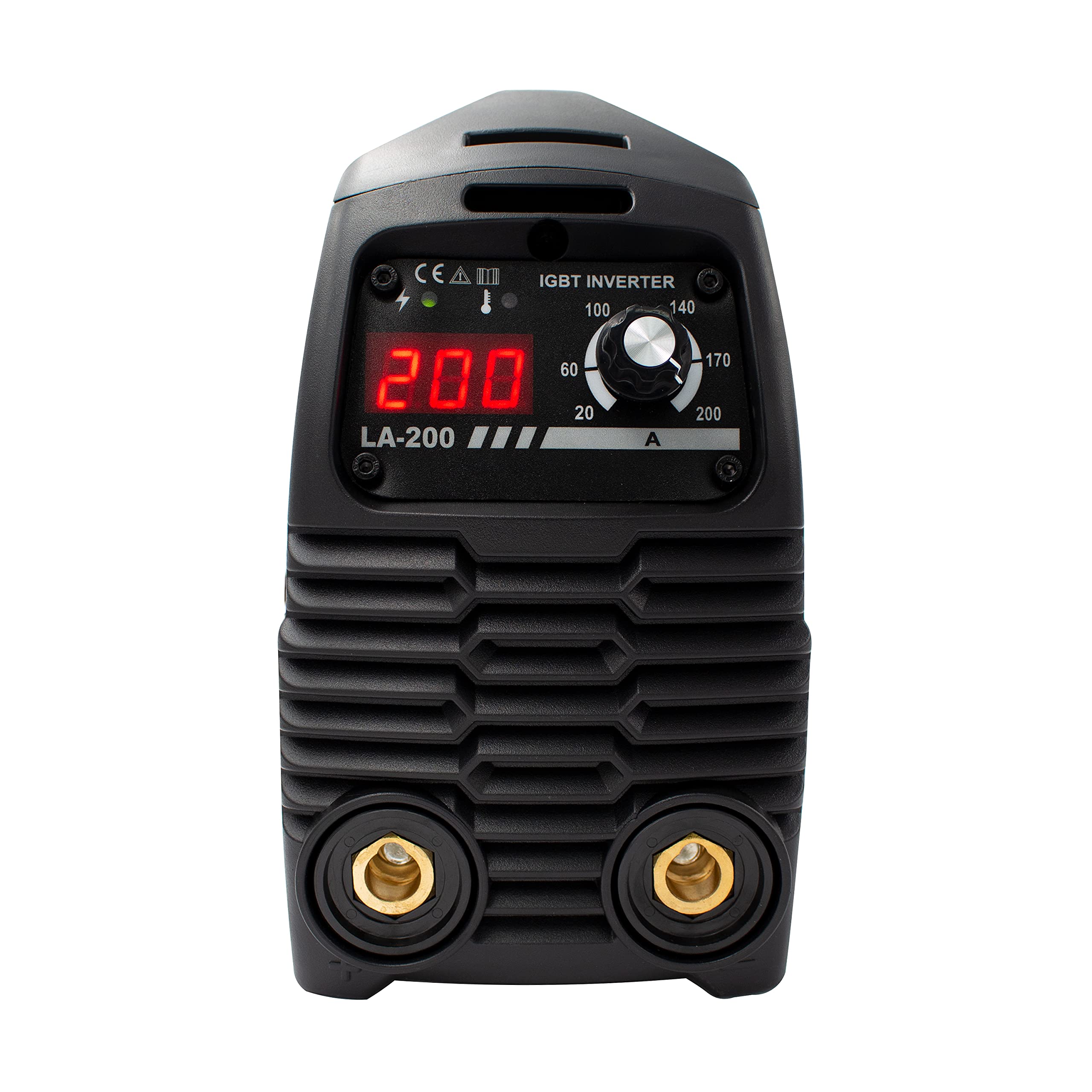 Schweißgerät LABT Power E-Hand Elektroden Schweissgerät IGBT 230V Inverter MMA Starter-Set mit Maske, Bürste, Schweißdioden Hot-Start Anti-Stick ARC-Force (mit Koffer)