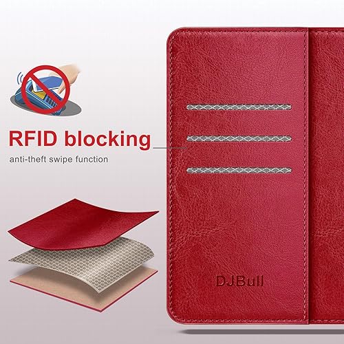 Miniatura 10 de Funda tipo cartera desmontable 2 en 1 para Google Pixel 7A con soporte para tarjeta de crédito, bloqueo RFID, funda protectora de piel sintética