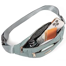 Fanny Pack Waist Pack for Women, Cross Body Bag Waist Bag for Running Sports Travel