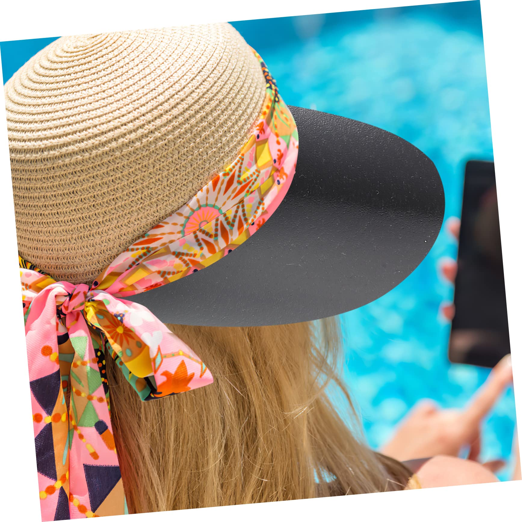 VALICLUD visiera a berretto con visiera bender supporto cappelli da sole da uomo bordo UV cappello traspirante cappello cappelli con per donna parasole bianca