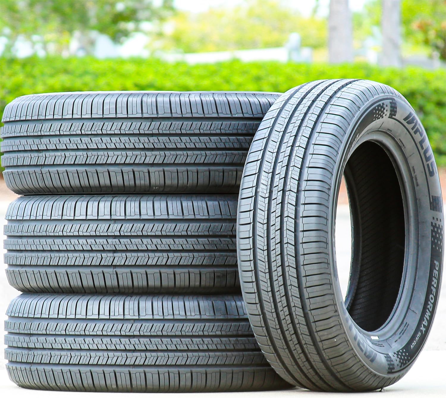 Set of 4 (FOUR) Aplus Performax SUV/CUV Truck/SUV All-Season Highway Radial Tires-245/70R16 245/70/16 245/70-16 107H Load Range SL 4-Ply BSW Black Side Wall UTQG 620AA