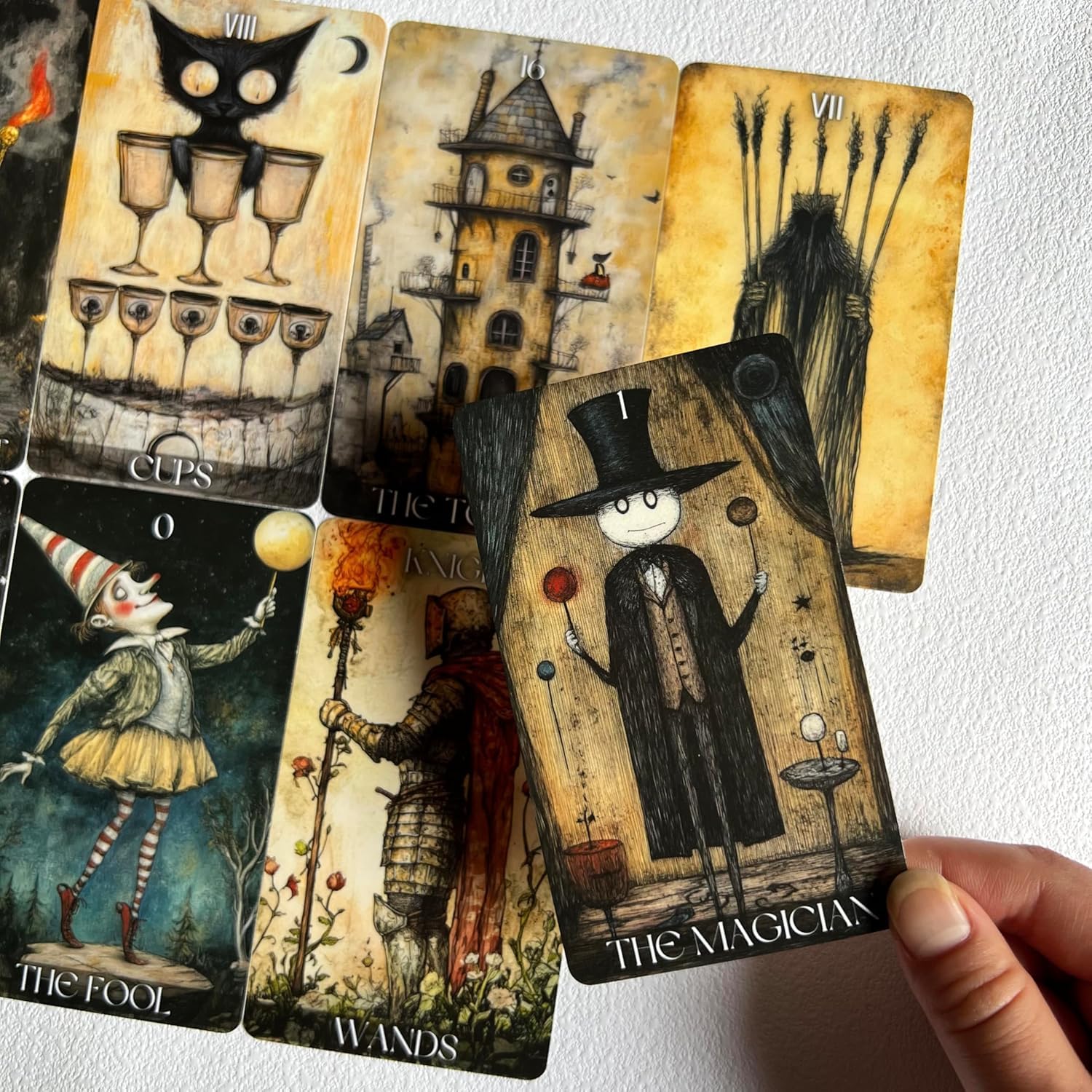 LIGHTOF JUSTICE Daydream Tarot Cards for Beginners Tarot Deck Surreal Dreamlike Style, Fortune Telling Cards - Image 3
