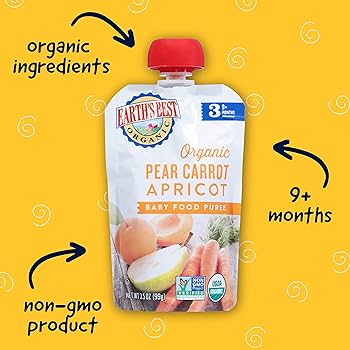 Cow & Gate Pear, Carrot, Prune And Beetroot Baby Pouch 100g