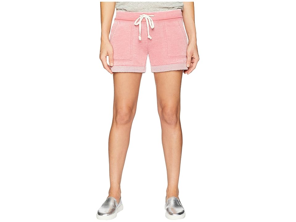 

Alternative Burnout French Terry Lounge Shorts (Washed Rose) Women's Shorts