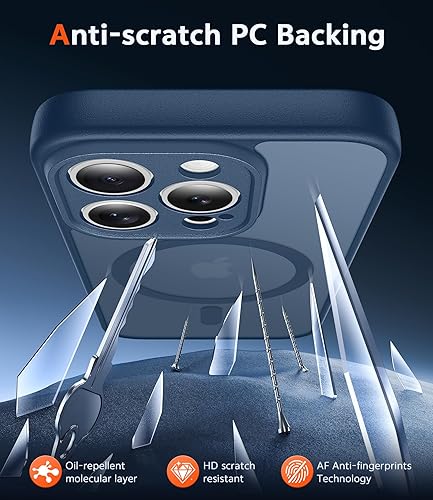 Miniatura 1497 de Fntcase Funda para iPhone 15 Plus y 14 Plus de 6.7 pulgadas, magnética, a prueba de golpes de grado militar, antiamarilleo, delgada, protectora