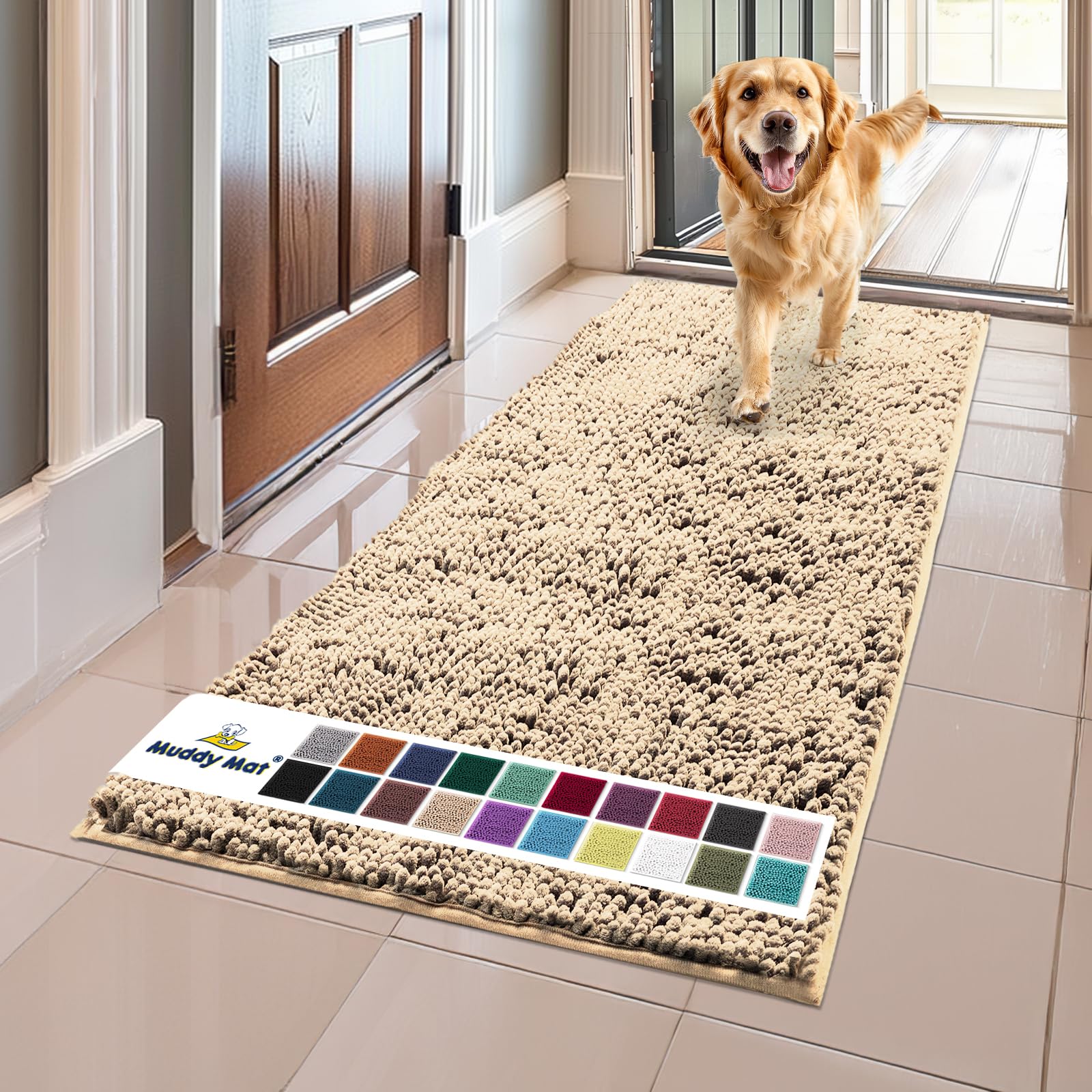 Amazon.com: Muddy Mat® Shown on TV – Super Absorbent Microfiber