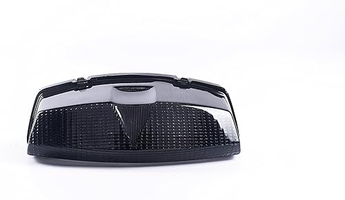 Luz trasera LED para motocicleta con intermitentes compatible con Ninja 500R 97-09, Ninja 94-96 500, 91-95 Ninja ZX-7R ZX-7, ZX 750ML, K, humo