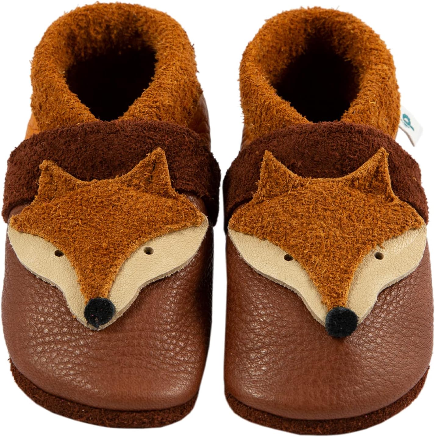Crawling Shoes Animals Made of Eco Leather Made in Germany First Walking Shoes as a Gift for Boys and Girls Baby Shoes Made of Leather Soft Leather Slippers Slippers