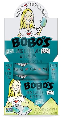 Miniatura 67 de Barras de avena naturales Bobos, libres de gluten, 3 onzas, paquete de 12
