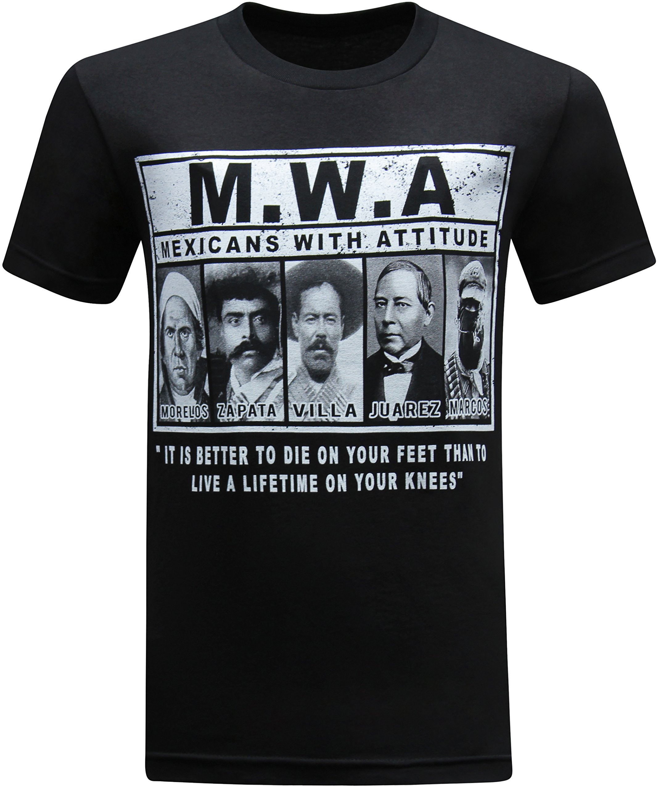 tees geekMexicans with Attitude Men's Funny T-Shirt