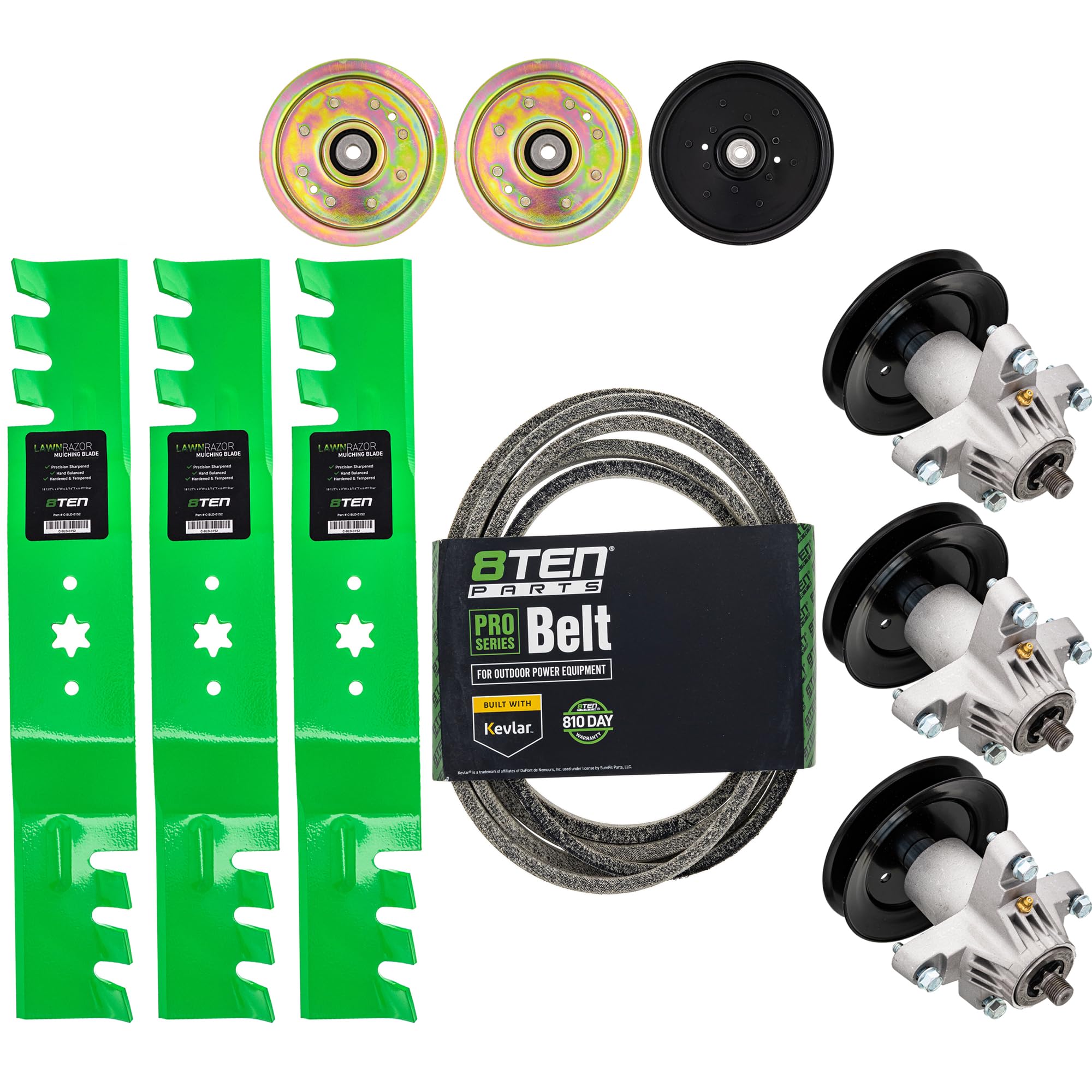 Amazon.com : 8TEN Deck Rebuild Kit for MTD Cub Cadet 54 inch RZT54