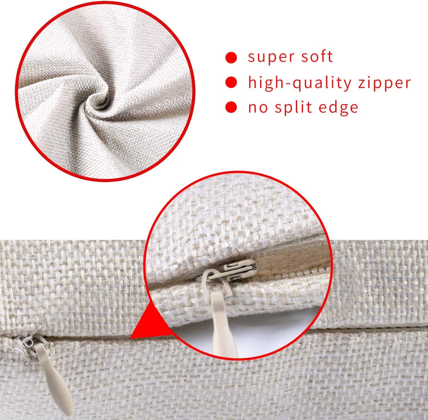 Ueerdand Easter Pillow Covers Set of 4 20x20 Inch Farmhouse Welcome Easter Egg Rabbit Decorative Pillow Cases Holiday Throw Cushion Cover for Home Sofa Office Car Decor