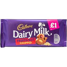 Cadbury Dairy Milk | Fruit & Nut Chopped |95g Bar