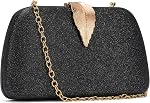 SWEETV CHUNLI Purs d'embrayage pour les femmes Elégant sac de soirée pour les fêtes, les mariages et les événements officiels