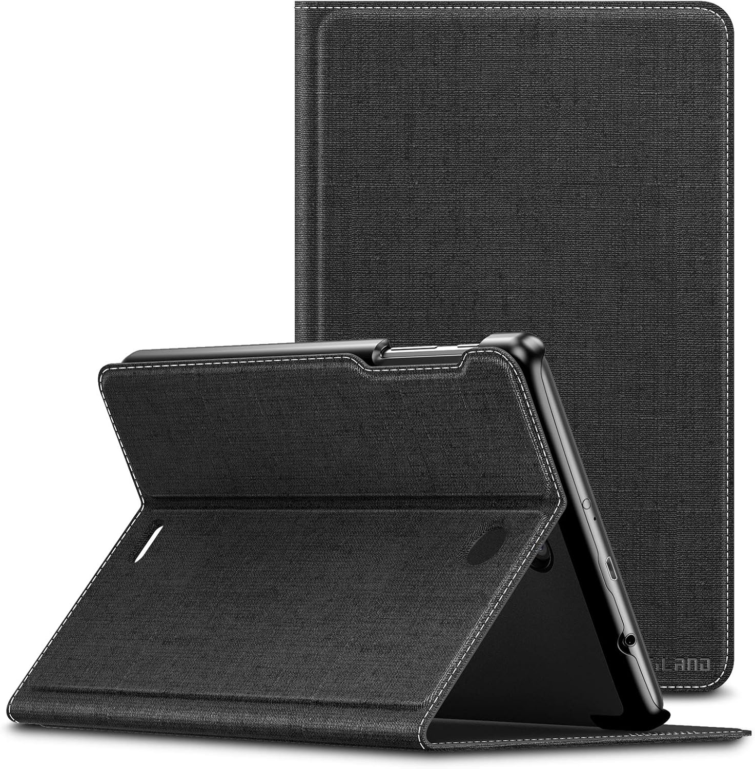 Infiland T-Mobile Alcatel Joy Tab 8/ Alcatel 3T 8 Tablet Case, Multi-Angle Stand Cover Fit T-Mobile Alcatel Joy Tab 8-inch 2019 Release/ Alcatel 3T 8-inch 2018 Released Tablet, Black