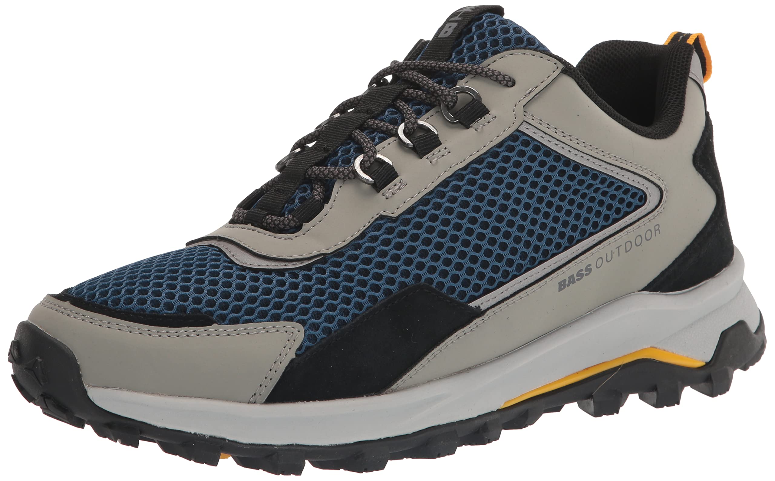 BASS OUTDOOR Men's Trek Mesh Hiker Hiking Shoe 7 Ensign Blue for sale