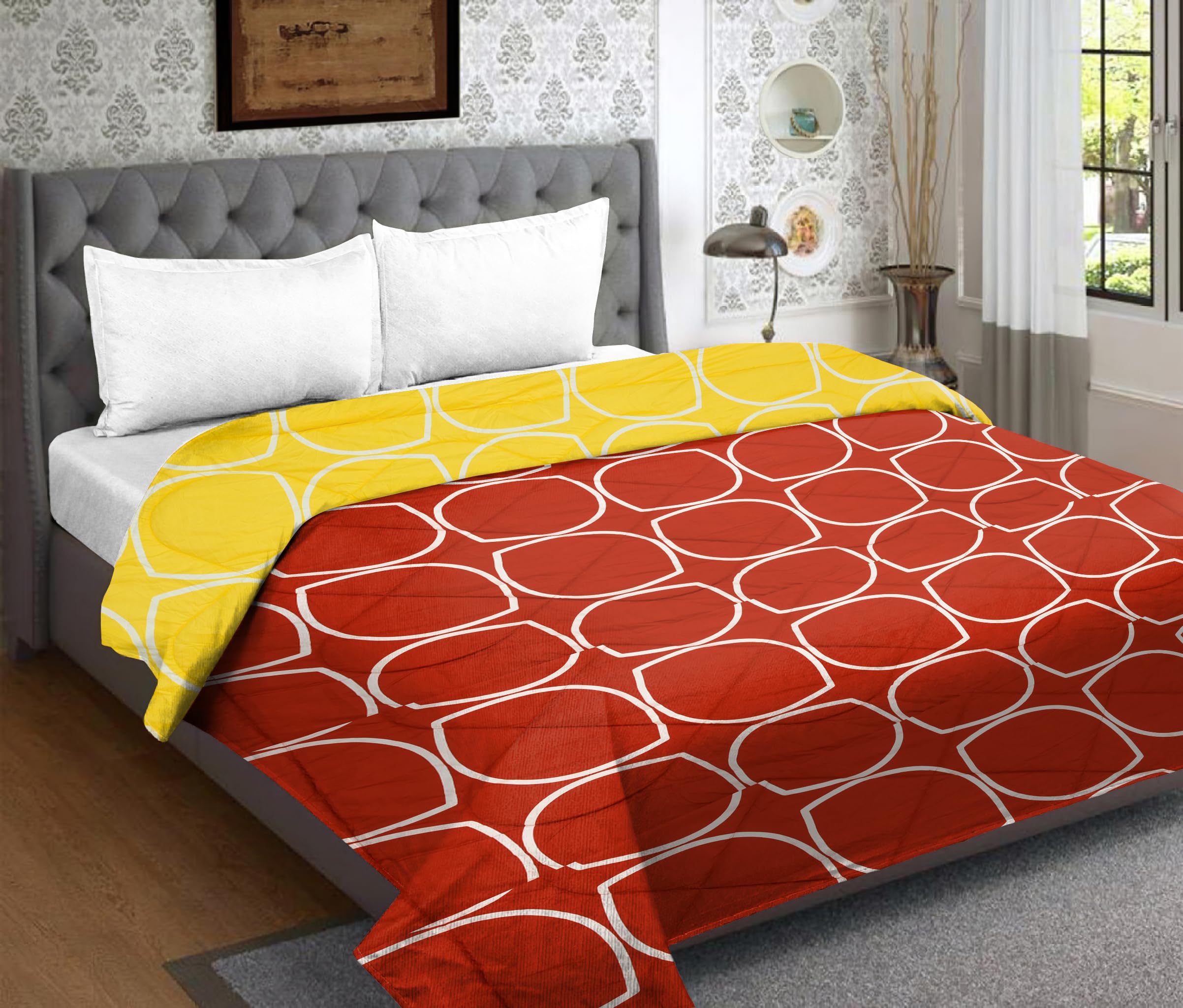Amazon Brand - Umi Super Soft Brushed Microfiber Cotton Double Comforter 200 GSM Microfiber AC Comforter/Blanket for Winter/Quilt/Duvets for King Size Double Bed(90X100)(Inches) (B0CFKYBYKL) Amazon Price History, Amazon Price Tracker
