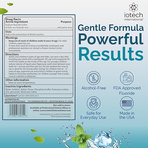 Miniatura 5 de Iotech ioCleanse Limpiador de manos, spray limpiador de manos sin alcohol, limpiador de manos ioCleanse de grado profesional (1 litro)