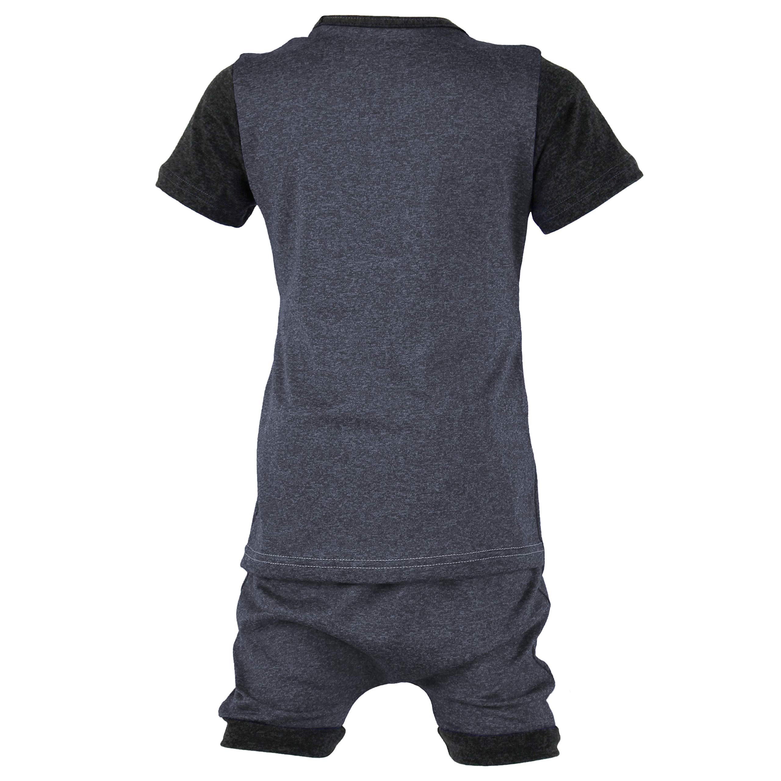 Game Gear Heather One peice (Navy, 0-3 Months)