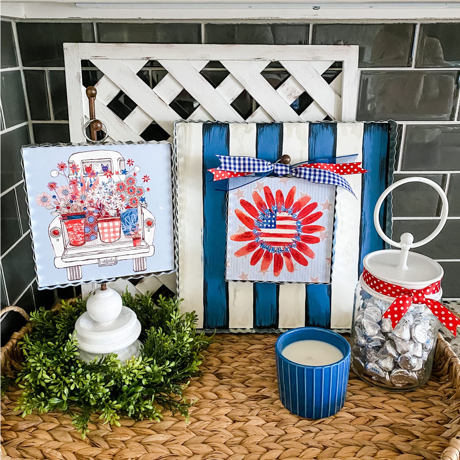 Amazon.co.jp: ラウンドトップコレクション ミニフラッグフラワー