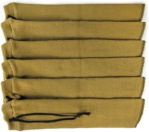 Miniatura 5 de GUGULUZA Calcetines extra gruesos para pistolas, calcetines de pistola para pistola, paquete de 456 mangas de pistola tratadas de silicona de punto