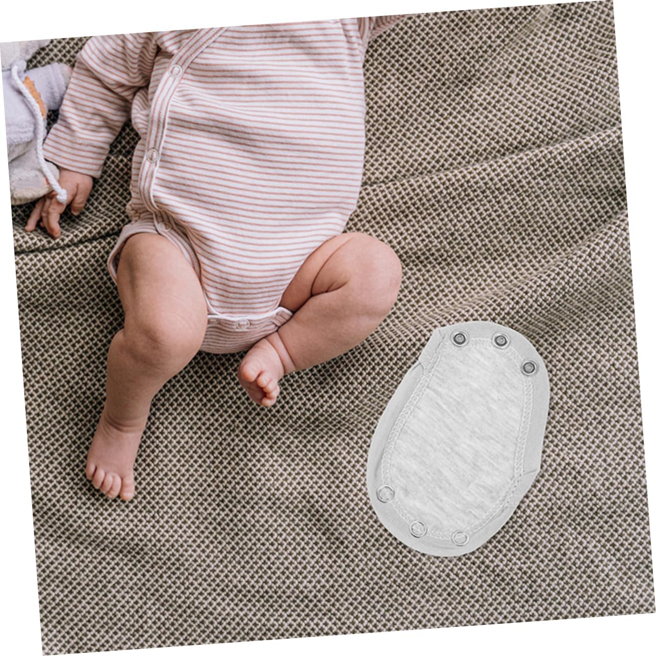 Garneck Khaki Extension Film Extender See Tool for Jumpsuits Crotch Long Jumpsuit Diaper Aluminum Alloy Light