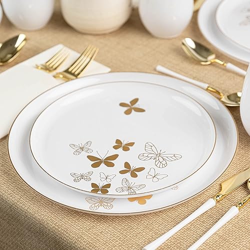 Miniatura 96 de [30 Pack 16 OZ Bowls] Edge Collection Mint Green Plastic Party Soup Bowls Premium heavyweight Elegant Disposable Tableware Dishes