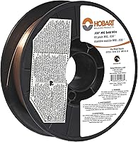 Vista 1 de Hobart H305406-R22 Alambre de soldadura sólido de acero al carbono ER70S-6 de 10 libras, 0.030 pulgadas