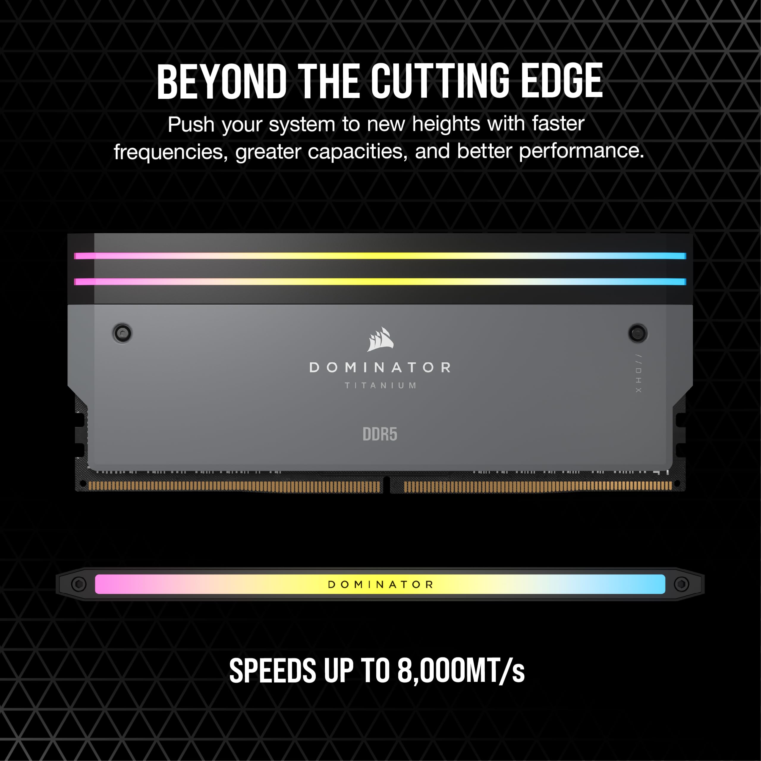 DOMINATOR TITANIUM DDR5 XMPメモリキット 96GB CORSAIR Dominator Titanium RGB DDR5 96GB (2x48GB) DDR5