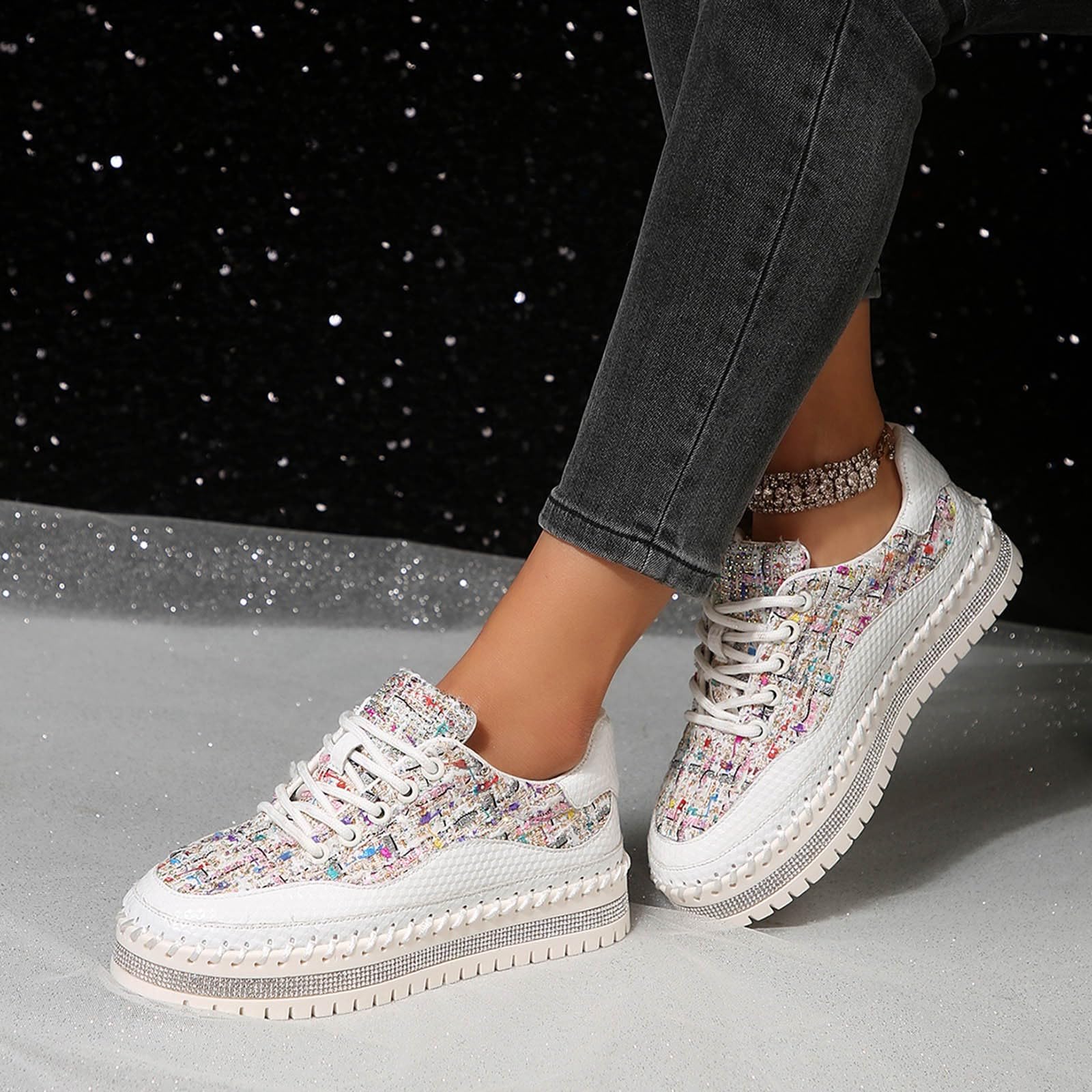 NNGOTD Damen Slip On Sneakers Leichte Turnschuhe Atmungsaktiv Mesh Sportschuhe rutschfest Leichtgewichts Atmungsaktiv Walkingschuhe Outdoor Tennisschuhe Sportschuhe Freizeitschuhe Sommerschuhe