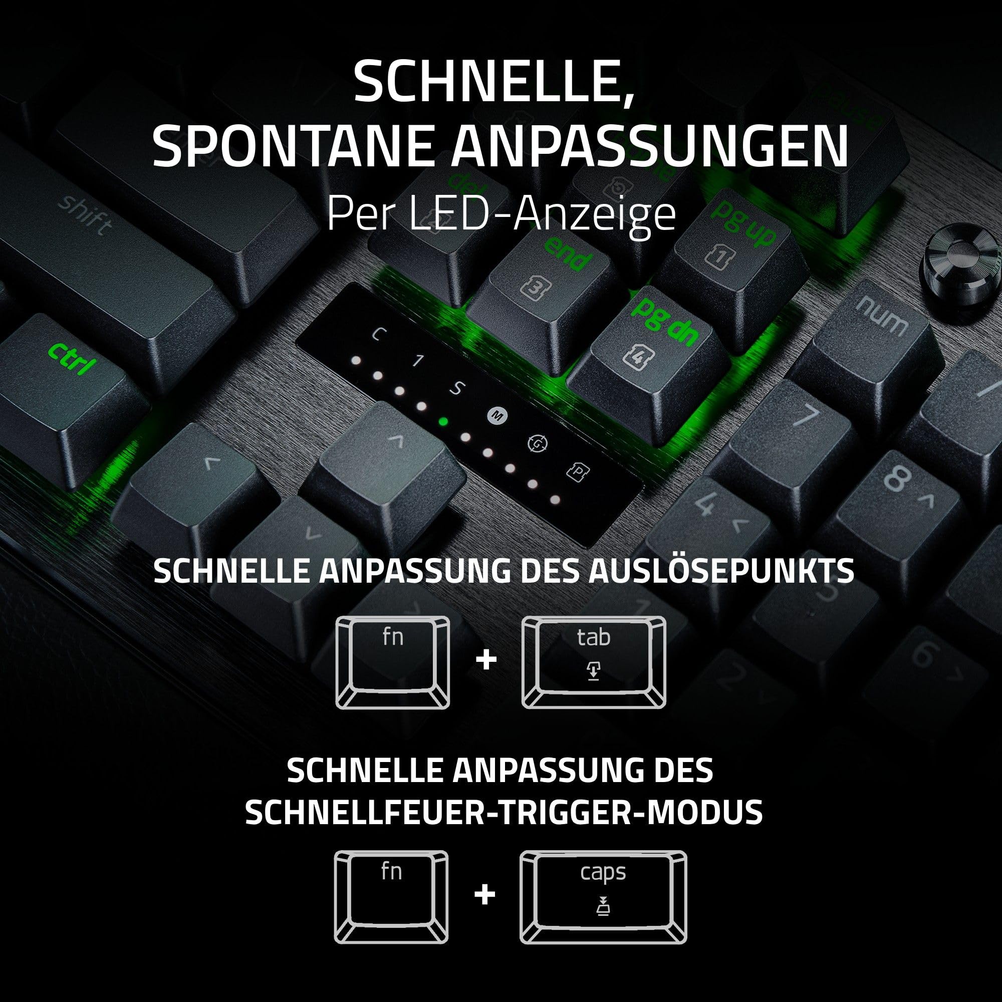 Razer Huntsman V3 Pro - German Layout + Goliathus Extended Chroma