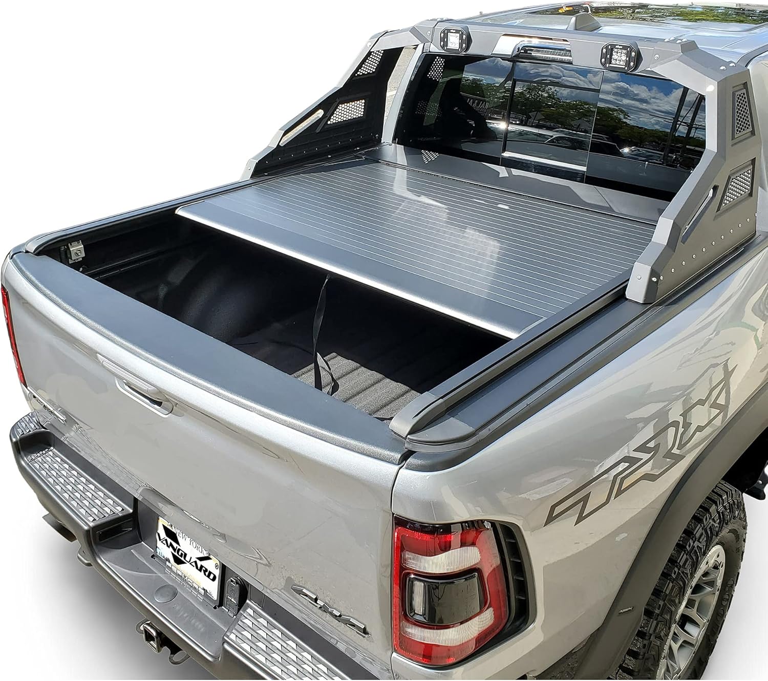 VANGUARD VGRC-016 Retractable Tonneau Cover Compatible with 15-24 Ford F-150 5.5ft Bed