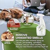 Vista 3 de zero Odor Pet Odor Eliminator, Trigger aerosol, 16 onzas