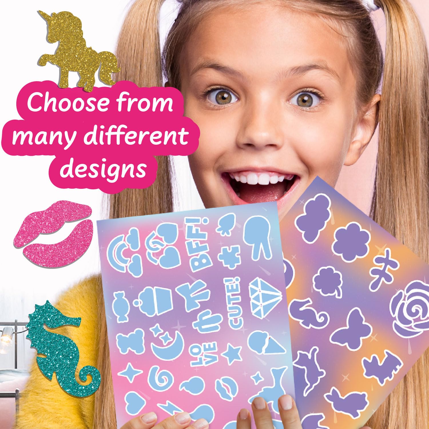 Science4you Glitter Tattoos for Kids Age 5 6 7 8 9+ - Image 4