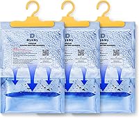 Vista 1 de Dry & Dry - Absorbentes de humedad y deshumidificadores para el hogar, sótano, dormitorio, deshumidificadores pequeños - Absorbentes de humedad