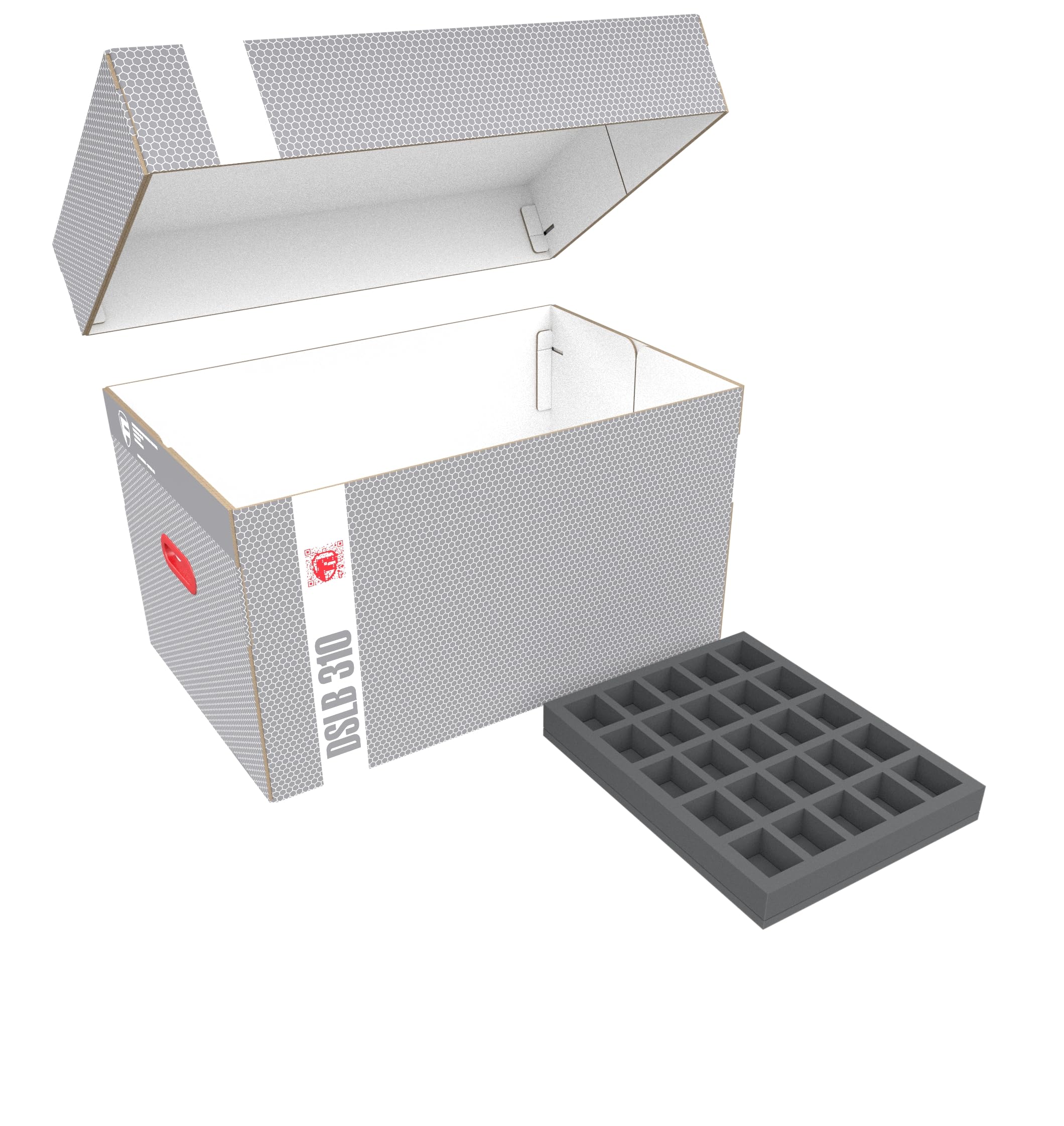 Feldherr Caja de almacenamiento compatible con StarCraft Army Bundle - Juego de tres jugadores, almacenamiento en miniatura/transporte/protección (DSLB310P74)