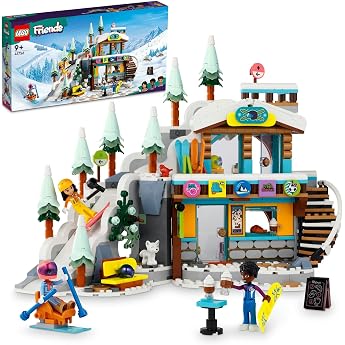 LEGO Friends 41756 Ski Resort and Cafe, Toy Blocks, Present, Birthday, Christmas, Boys and Girls, Children, Ages 9 to 11, Ele